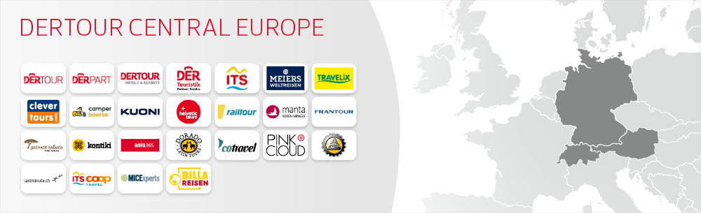 DERTOUR_GROUP_Markenübersicht DERTOUR Central Europe