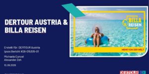 BILLA Reisen x Ipsos Studie